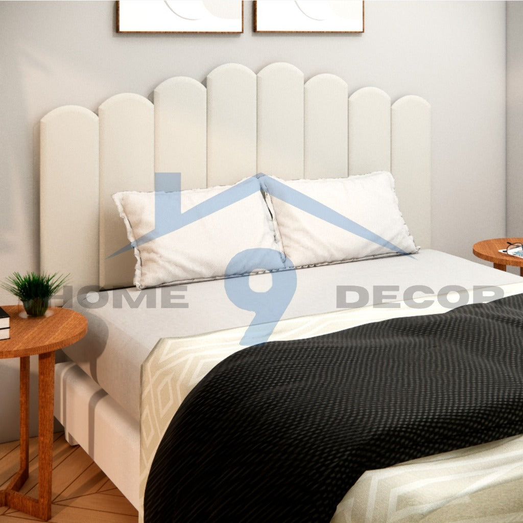 Cabeceira Adesiva Estofada Modelo Nuvem 60x20cm – Kit Completo para Cama Box Casal | Conforto, Design e Envio Imediato