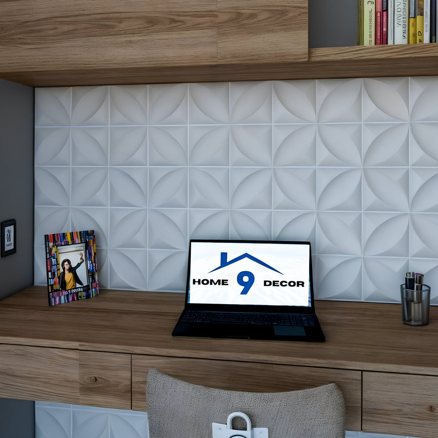 Kit com 100 Placas 3D de Revestimento em PVC – Efeito Decorativo Sofisticado para Parede | Fácil Instalação e Alta Durabilidade