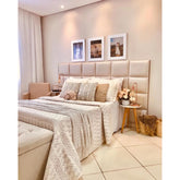 Cabeceira Estofada Premium 40x30cm para Cama Box Casal – Modular, Confortável e com Envio Imediato