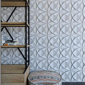 Kit com 100 Placas Decorativas 3D em PVC para Parede – Modelo 25cm | Design Moderno, Leve e de Fácil Instalação