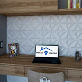 Kit 20 Placas De Parede 3D PVC Decorativa 25cm - ENVIO IMEDIATO