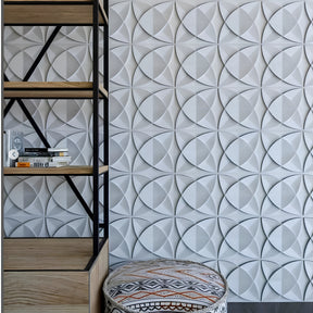 Kit com 100 Placas 3D de Revestimento em PVC – Efeito Decorativo Sofisticado para Parede | Fácil Instalação e Alta Durabilidade